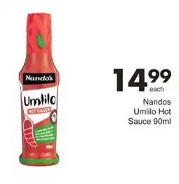 Save Nandos Umlilo Hot Sauce offer