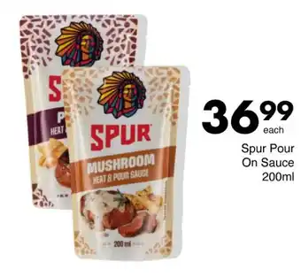 Save Spur Pour On Sauce offer