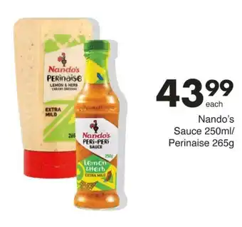 Save Nando's Sauce/ Perinaise offer