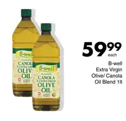 Save B-well Extra Virgin Olive/ Canola Oil Blend offer