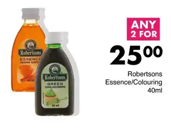 Save Robertsons Essence/ Colouring offer