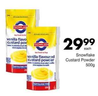 Save Snowflake Custard Powder offer