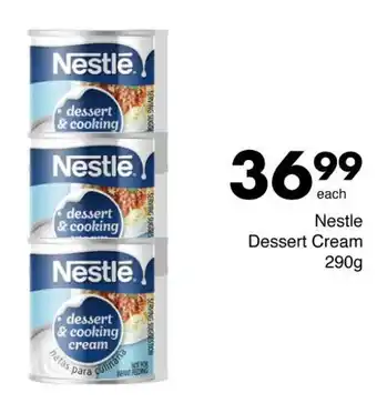 Save Nestle Dessert Cream offer