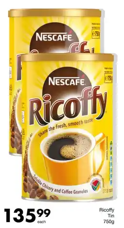 Save Nescafe Ricoffy Tin offer