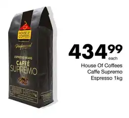 Save House Of Coffees Caffe Supremo Espresso offer