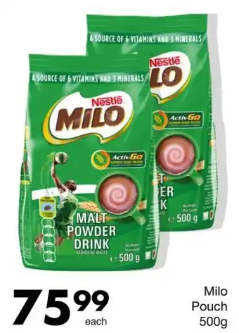 Save Nestle Milo Pouch offer