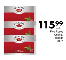 Five Roses Original Teabags