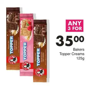 Save Bakers Topper Creams offer