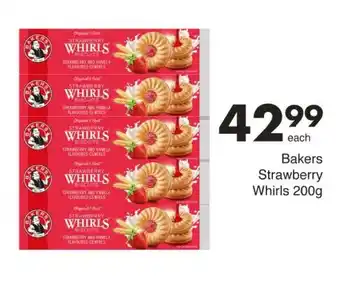 Save Bakers Strawberry Whirls offer