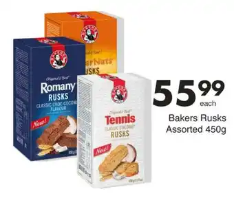 Save Bakers Rusks Assorted offer
