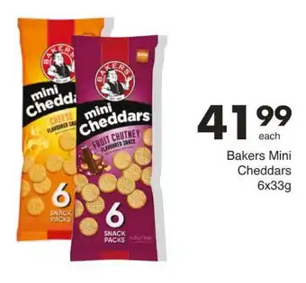 Save Bakers Mini Cheddars offer
