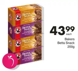 Save Bakers Betta Snack offer
