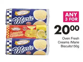 Save Oven Fresh Creams/ Marie Biscuits offer