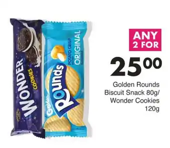 Save Golden Rounds Biscuit Snack/ Wonder Cookies offer