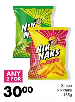 Save Simba Nik Naks offer