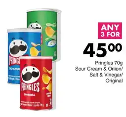 Save Pringles Sour Cream & Onion/ Salt & Vinegar/ Original offer