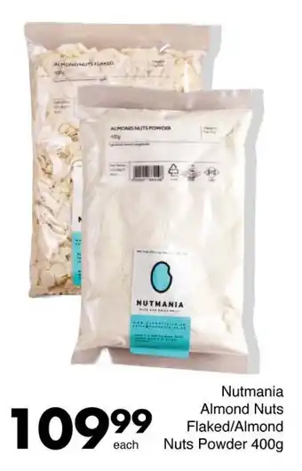 Save Nutmania Almond Nuts Flaked/ Almond Nuts Powder offer