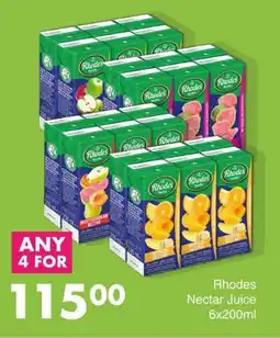 Save Rhodes Nectar Juice offer