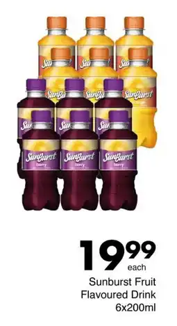 Save Sunburst Fruit Flavoured Drink offer