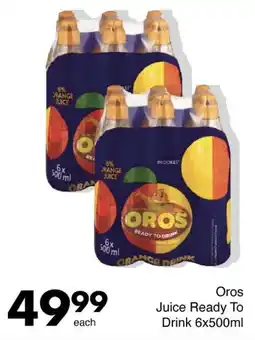 Save Oros Juice Ready To Drink offer