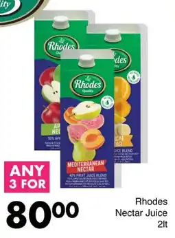 Save Rhodes Nectar Juice offer