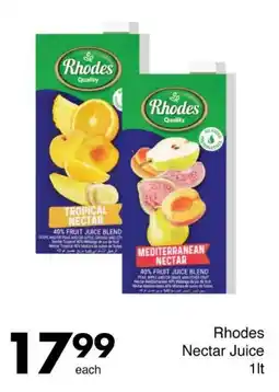 Save Rhodes Nectar Juice offer