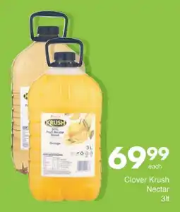 Save Clover Krush Nectar offer