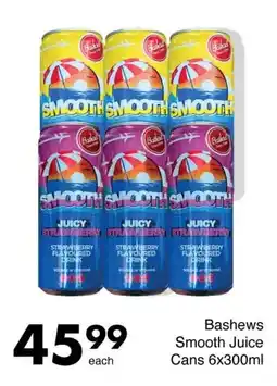 Save Bashews Smooth Juice Cans offer