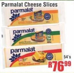 Devland Cash And Carry Parmalat Cheese Slices 54's offer