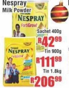 Nespray Milk Powder Sachet 400g
