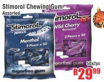 Devland Cash And Carry Stimorol Chewing Gum Assorted 50x2pc offer