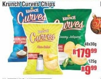 Devland Cash And Carry Krunch Curves Chips 48x30g offer