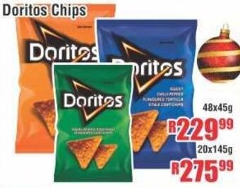 Devland Cash And Carry Doritos Chips 48x45g offer