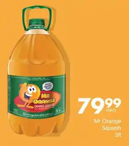 Save Mr Orange Squash offer