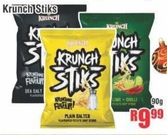 Devland Cash And Carry Krunch Stiks 90g offer