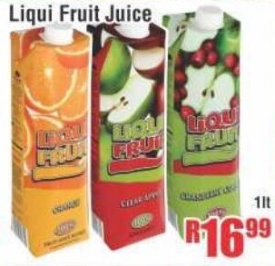 Devland Cash And Carry Liqui Fruit Juice 1lt offer