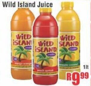 Devland Cash And Carry Wild Island Juice 1lt offer