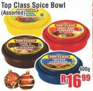 Devland Cash And Carry Top Class Spice Bowl Assorted 400g offer