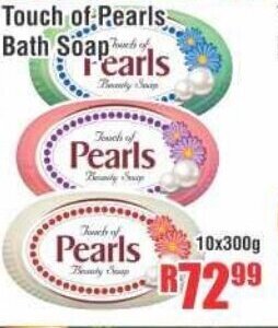 Touch of Pearls Bath Soap 10x300g