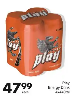 Save Play Energy Drink offer