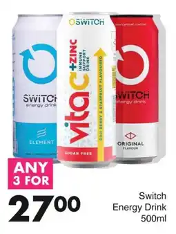Save Switch Energy Drink offer