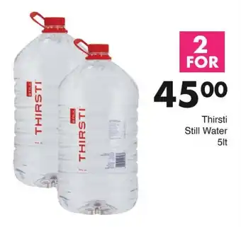 Save Thirsti Still Water offer