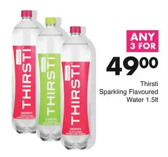 Save Thirsti Sparkling Flavoured Water offer