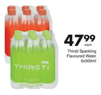 Save Thirsti Sparkling Flavoured Water offer