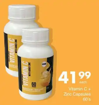 Save Vitamin C + Zinc Capsules offer