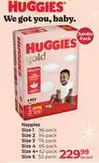 Dis-Chem Huggies Gold Jumbo Pack Nappies-Per Pack offer