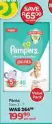 Dis-Chem Pampers Ultra Skin Comfort Pants Value Pack Sizes 3-7-Per Pack offer