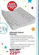 Dis-Chem Baby Things Afterbath Deluxe Mattress offer
