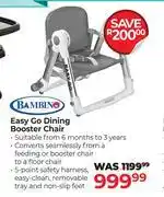 Dis-Chem Bambino Easy Go Dining Booster Chair offer