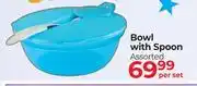 Dis-Chem Baby Things Bowl With Spoon Assorted-Per Set offer